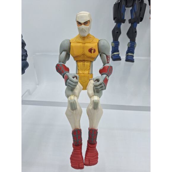 GI Joe Sigma 6 Action Figures. Duke, Snake Eyes Paratrooper Duke & Shadow Storm - Picture 9 of 15